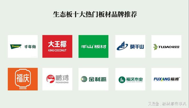 装修必看！十大热门板材品牌推荐！尊龙凯时app网站板材十大品牌｜